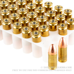 50 Rounds of 9mm Ammo by Independence - 124gr FMJ 50 Rounds of 9mm Ammo by Independence - 124gr FMJ