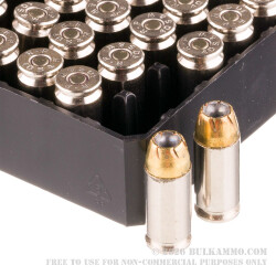 50 Rounds of .40 S&W Ammo by Remington - 180gr JHP 50 Rounds of .40 S&W Ammo by Remington - 180gr JHP