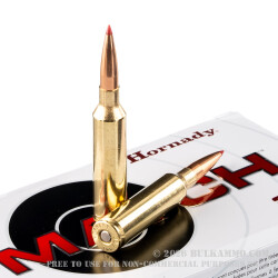 20 Rounds of 7mm PRC Ammo by Hornady Match - 180gr ELD Match
