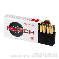 20 Rounds of 7mm PRC Ammo by Hornady Match - 180gr ELD Match