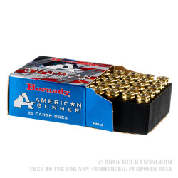 25 Rounds of 9mm Ammo by Hornady - 115gr JHP