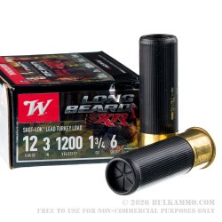 10 Rounds of 12ga #" Ammo by Winchester Elite Turkey Load  - 1 3/4 ounce #6 shot