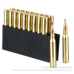 20 Rounds of .270 Win Ammo by Hornady Precision Hunter - 145gr ELD-X