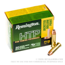 20 Rounds of .32 H&R Magnum Ammo by Remington HTP - 85gr JHP