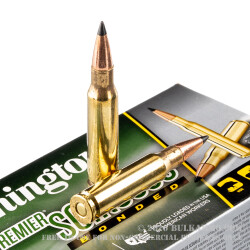 20 Rounds of .308 Win Ammo by Remington - 165gr Scirocco Bonded