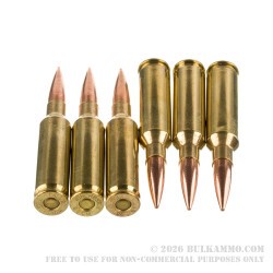 200 Rounds of 6.5 Creedmoor Ammo by Winchester Super Match - 140gr HPBT
