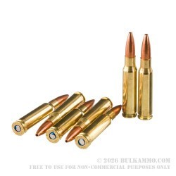 20 Rounds of .308 Win Ammo by Remington Core-Lokt Copper - 150gr SCHP