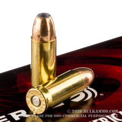 1000 Rounds of .38 Super Ammo by Federal - +P 115gr JHP