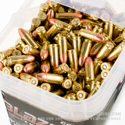 1000 Rounds of 9mm Ammo by Blazer Brass in Buckets - 115gr FMJ 1000 Rounds of 9mm Ammo by Blazer Brass in Buckets - 115gr FMJ