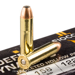 50 Rounds of .357 Mag Ammo by Fiocchi - 158gr JHP