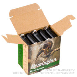 25 Rounds of 12ga Ammo by Remington - 1 ounce #6 shot
