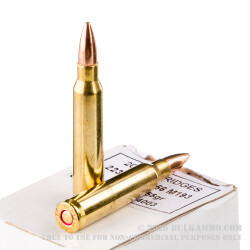 20 Rounds of 5.56x45 Ammo by Prvi Partizan - 55gr FMJBT M193