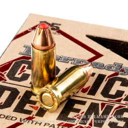 250 Rounds of .25 ACP Ammo by Hornady Critical Defense - 35gr FTX