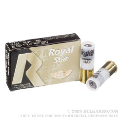 5 Rounds of 12ga Ammo by Rio - 2-3/4" 1 1/8 ounce Rifled Slug
