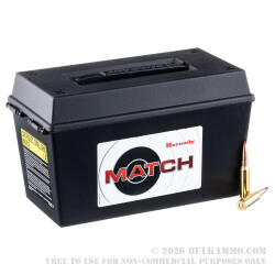 80 Rounds of 6.5 Creedmoor Ammo in Field Box by Hornady Match - 147gr ELD Match 80 Rounds of 6.5 Creedmoor Ammo in Field Box by Hornady Match - 147gr ELD Match