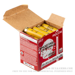 25 Rounds of 20ga Ammo by Fiocchi - 7/8 ounce #8 shot