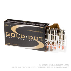 20 Rounds of .308 Win Ammo by Speer Gold Dot - 150gr SP