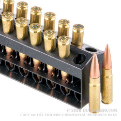 20 Rounds of .300 AAC Blackout Ammo by Remington - 125gr OTM