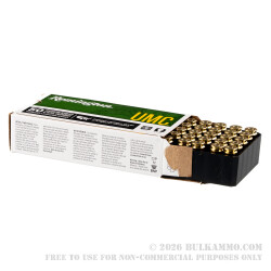 50 Rounds of .40 S&W Ammo by Remington - 180gr MC