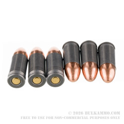 800 Rounds of 9mm Ammo by Wolf Military Classic - 115gr FMJ 800 Rounds of 9mm Ammo by Wolf Military Classic - 115gr FMJ