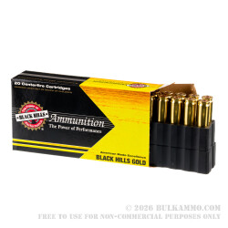 20 Rounds of .308 Win Ammo by Black Hills Gold Ammunition - 150gr SST