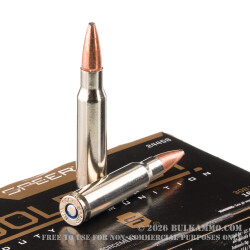 20 Rounds of .308 Win Ammo by Speer Gold Dot - 168gr Bonded SP