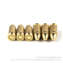 50 Rounds of 9mm Ammo by Hotshot Elite - 115gr FMJ 50 Rounds of 9mm Ammo by Hotshot Elite - 115gr FMJ