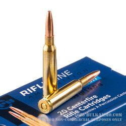 20 Rounds of 6.5x55mm SE Ammo by Prvi Partizan - 139gr FMJ