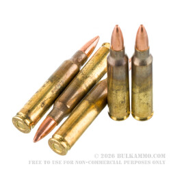 1000 Rounds of 5.56x45 Ammo by Lake City - 55gr FMJ M193