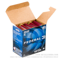 25 Rounds of 12ga Ammo by Federal - 1 1/8 ounce #8 shot