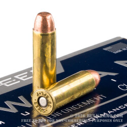 50 Rounds of .38 Spl Ammo by Speer Lawman Clean-Fire - 158gr. +P TMJ Ammo