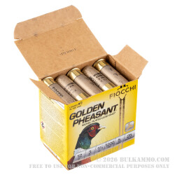 25 Rounds of 12ga Ammo by Fiocchi Golden Pheasant - 1 3/4 ounce #5 shot