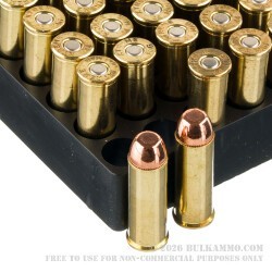 50 Rounds of .44 Mag Ammo by Veteran Ammo - 240gr FMJ