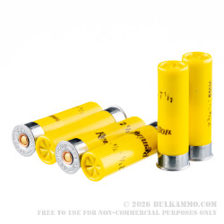 250 Rounds of 20ga Ammo by Remington - 7/8 ounce #7 1/2 shot