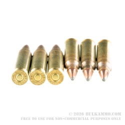 20 Rounds of 5.56x45 Ammo by Hornady Frontier - 62gr SP