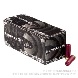 100 Rounds of 12ga Ammo by Federal Black Pack - 00 Buck 100 Rounds of 12ga Ammo by Federal Black Pack - 00 Buck