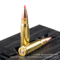 200 Rounds of 7.62x39mm Ammo by Hornady BLACK - 123gr SST