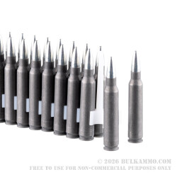 40 Rounds of .223 Ammo by Tula - 62gr FMJ