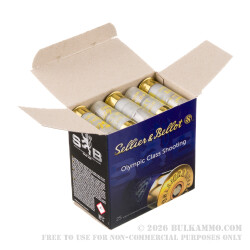 25 Rounds of 12ga Ammo by Sellier & Bellot - 1 ounce Rifled Slug