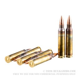 1200 Rounds of .223 Ammo by Hornady Frontier - 55gr FMJBT