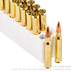 20 Rounds of 30-06 Springfield Ammo by Winchester - 150gr HPBT