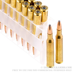 20 Rounds of .270 Win Ammo by Federal Non-Typical Whitetail - 130gr SP