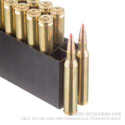 20 Rounds of 25-06 Remington Ammo by Hornady - 90gr GMX