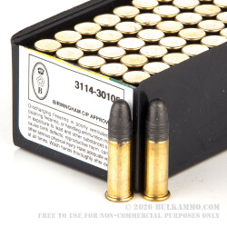 50 Rounds of .22 LR Ammo by Remington Eley - 40gr LRN 50 Rounds of .22 LR Ammo by Remington Eley - 40gr LRN