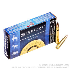 20 Rounds of 8 mm Mauser Ammo by Federal - 170gr SP 20 Rounds of 8 mm Mauser Ammo by Federal - 170gr SP