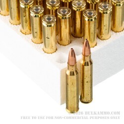 50 Rounds of .223 Ammo by Atomic Subsonic - 77gr HPBT