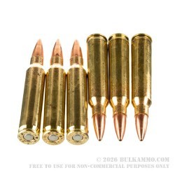 50 Rounds of .223 Ammo by Atomic Subsonic - 77gr HPBT
