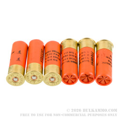 25 Rounds of 12ga Ammo by Fiocchi - 1 1/4 ounce #4 shot