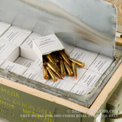 1260 Rounds of 7.62x39mm Ammo by Igman (Brass Case) - 124gr FMJ