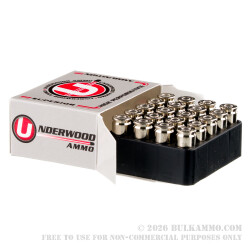 20 Rounds of 9mm +P+ Ammo by Underwood - 124gr JHP